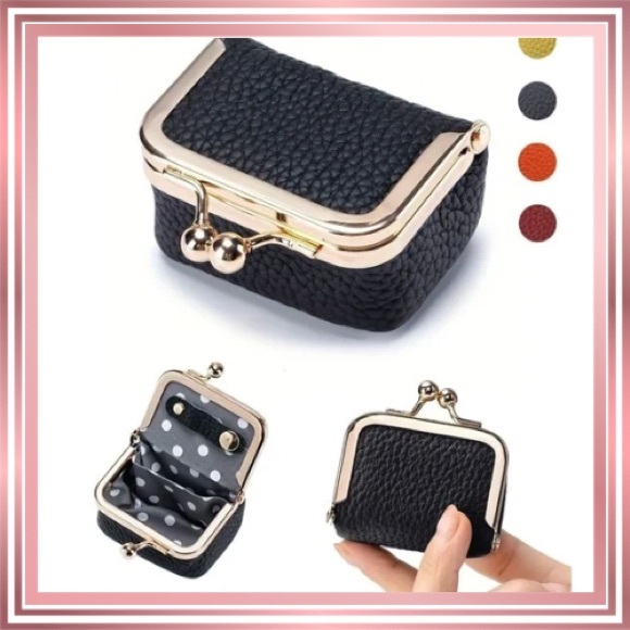 ELLA’ Women’s Small Blush Pink Coin Purse - Picture 2 of 2